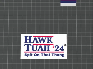 HAWK TUAH KEYCHAIN