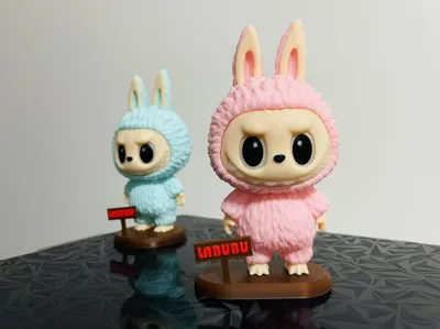 Dekoratives Labububu-Schmuckstück, besonderes Design, Sammlerstück, Ornament und Geschenk