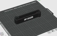 0.2mm layer, 2 walls, 100% infill ohne Gurtschlauchhalter