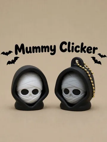 Objeto manipulable: Mummy Face Clicker — vista de referencia 2