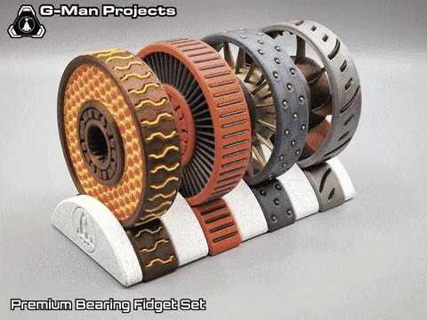 Premium Bearing Fidget Spinner Set, no AMS