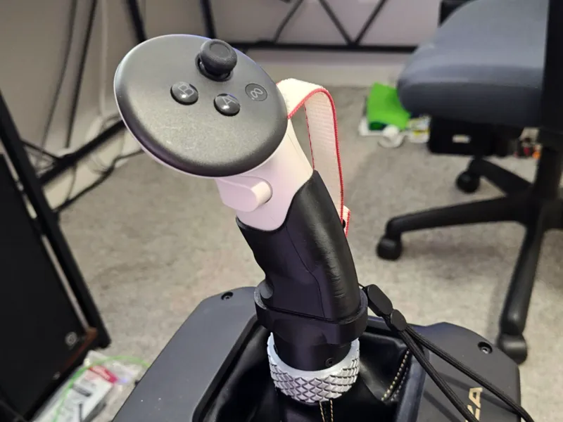 Meta Quest flight stick mod for MOZA AB9
