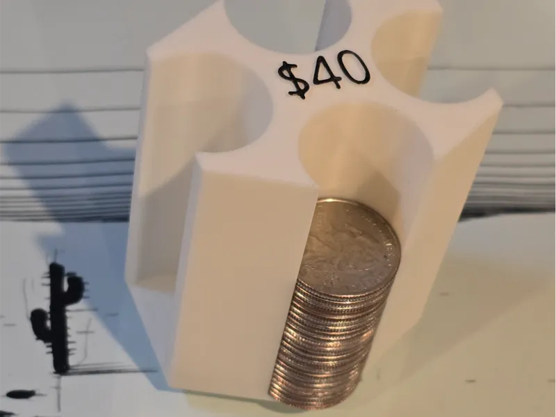 Quarter Holder - $40