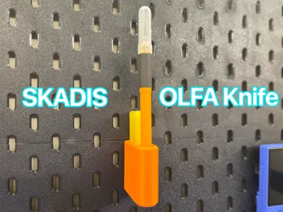 Skadis OLFA knife