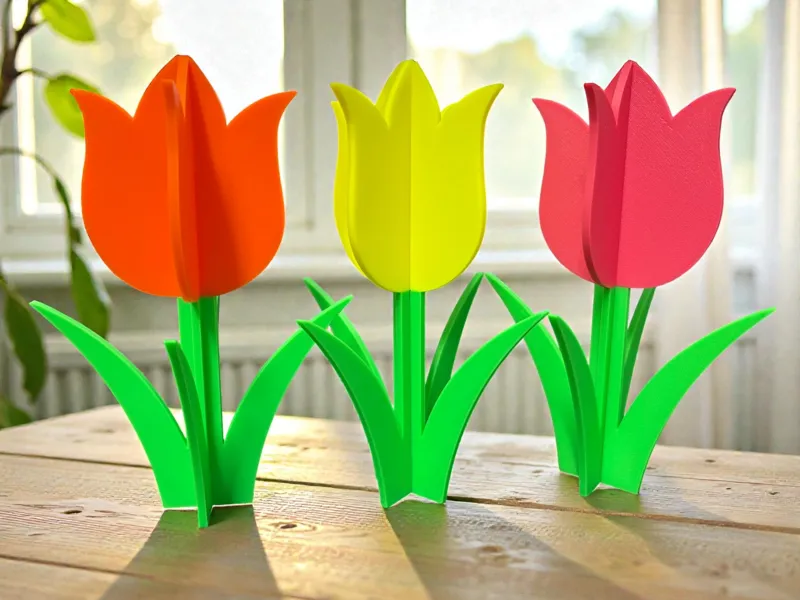 Steck-Tulpen – Einfache Frühlingsdekoration Tulip