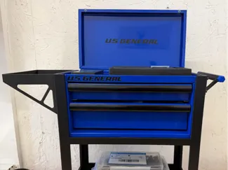 Harbor Freight Mini Toolbox Cart with Accessories