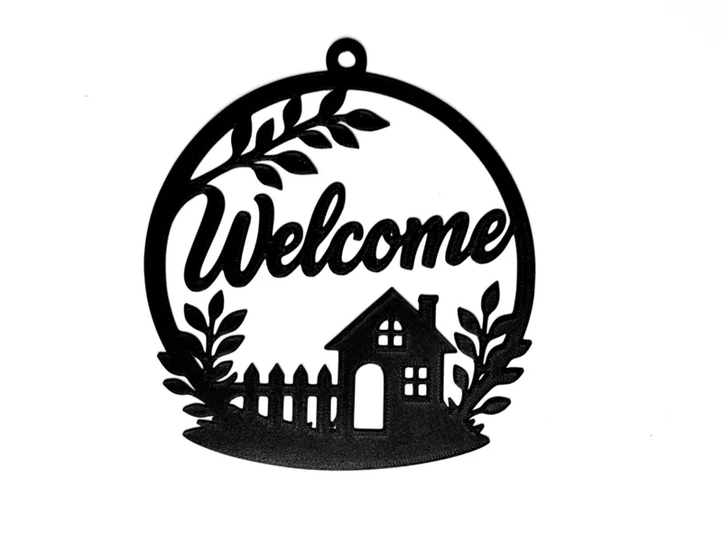 Door decoration Welcome