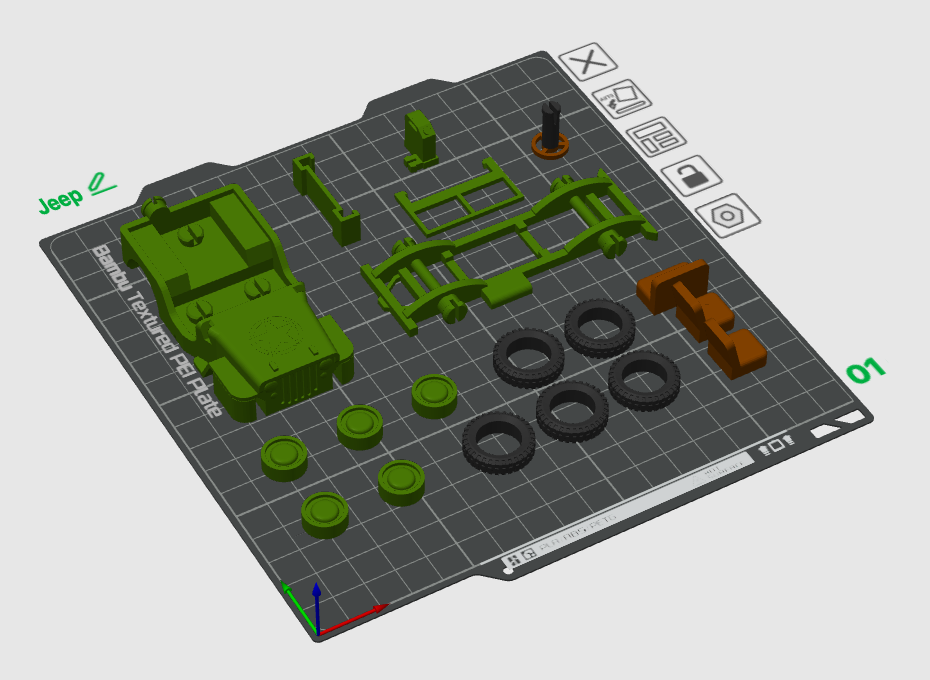 Miniatura 23 do modelo 3D Jeep Kit Card