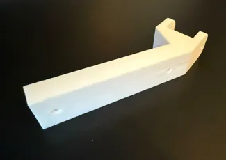 Raspberry Pi 7" touchscreen mount for Ender 3