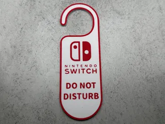 Door Sign - Gaming Nintendo Switch