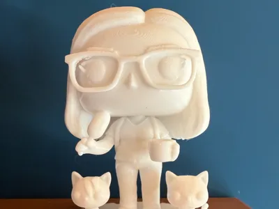 Loes, Chimi and Churri in Funko form. 