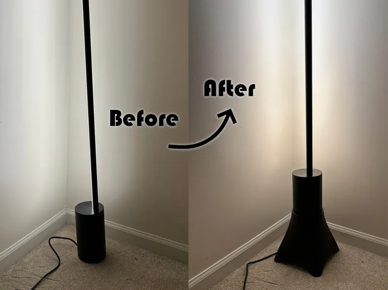 Philips Hue Signe Gradient Lamp riser / stabilizer