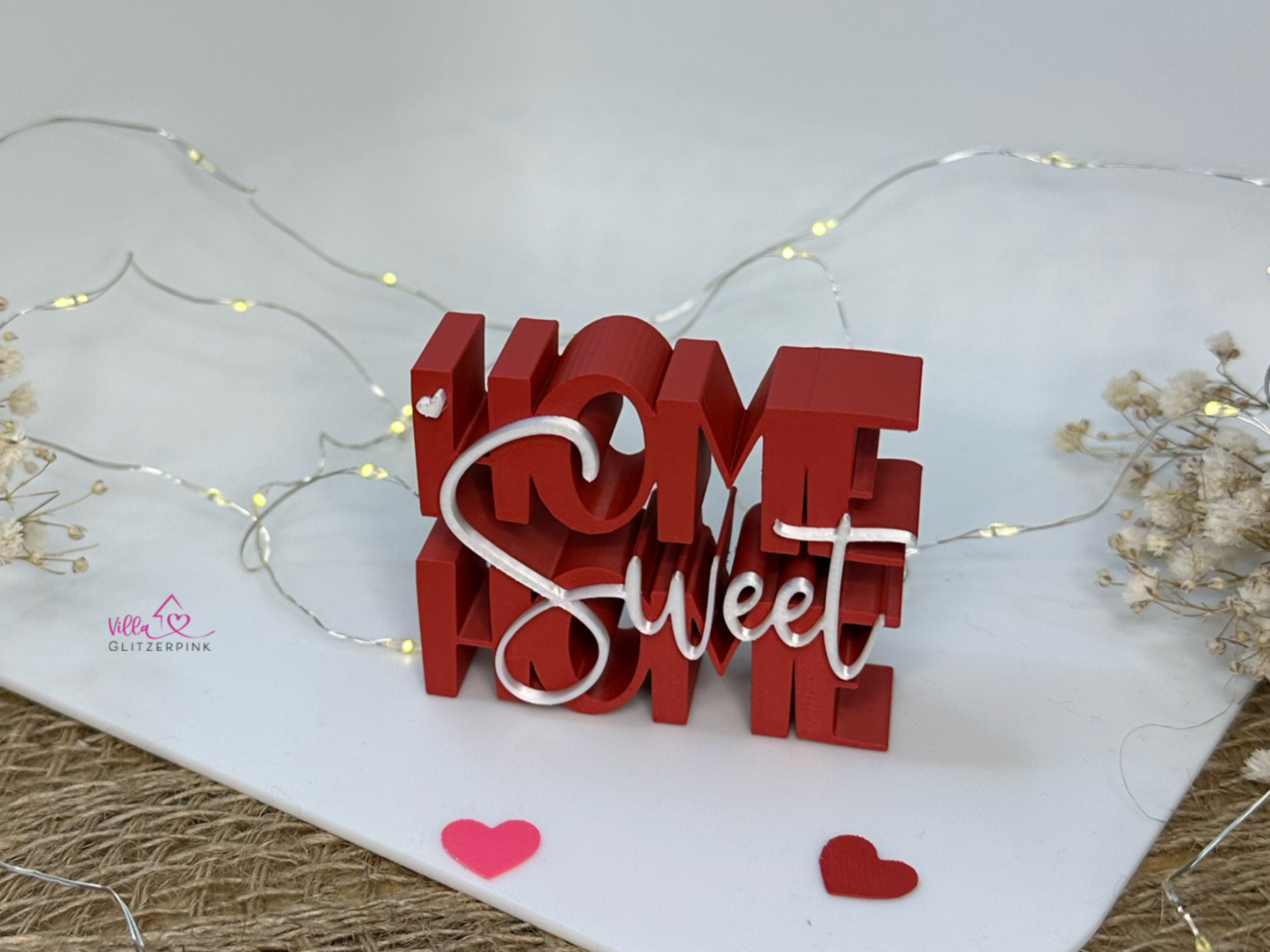 Schriftzug home sweet home