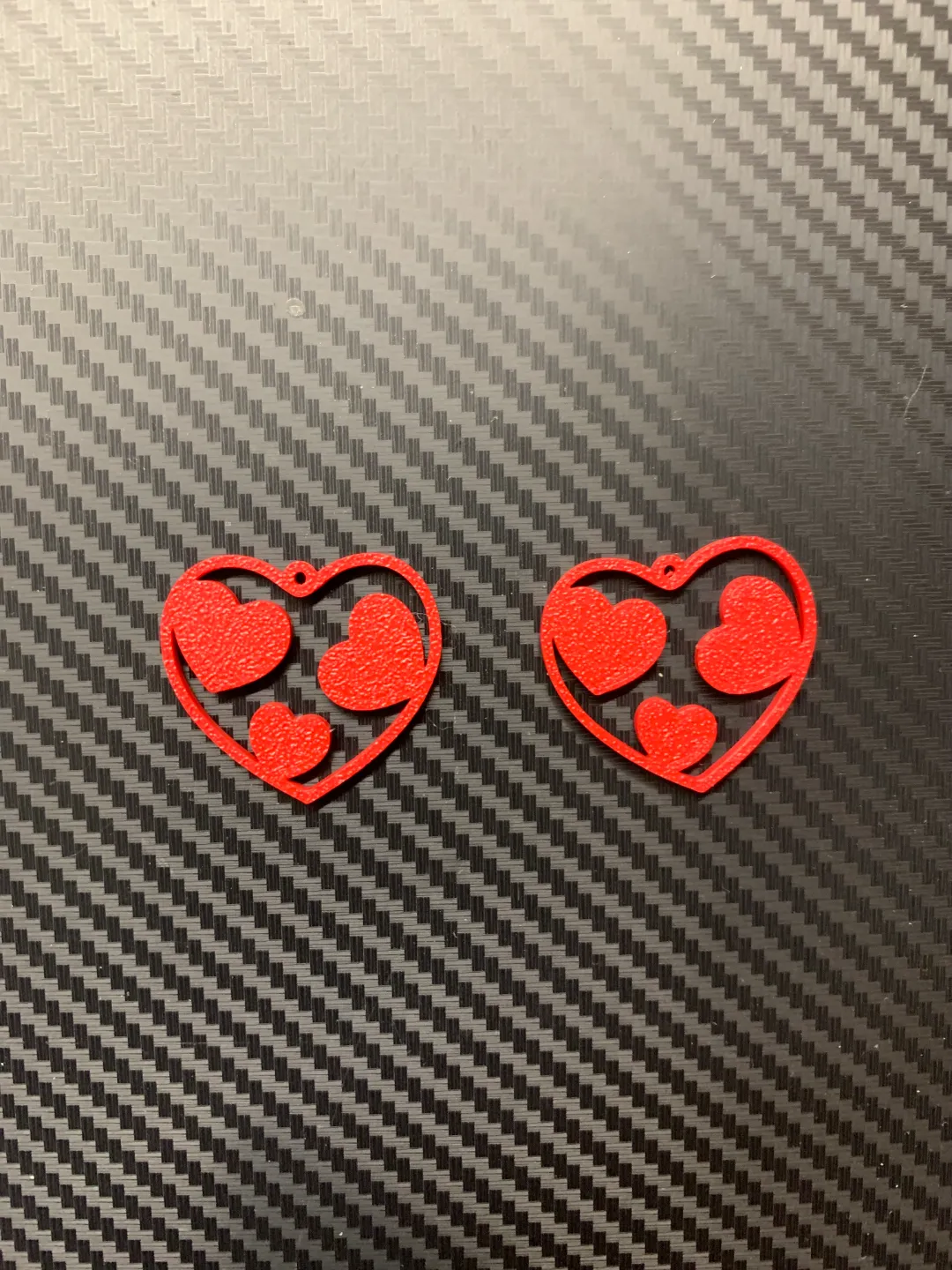 Heart Earrings view 2