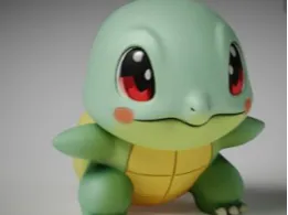 Adorable round turtle