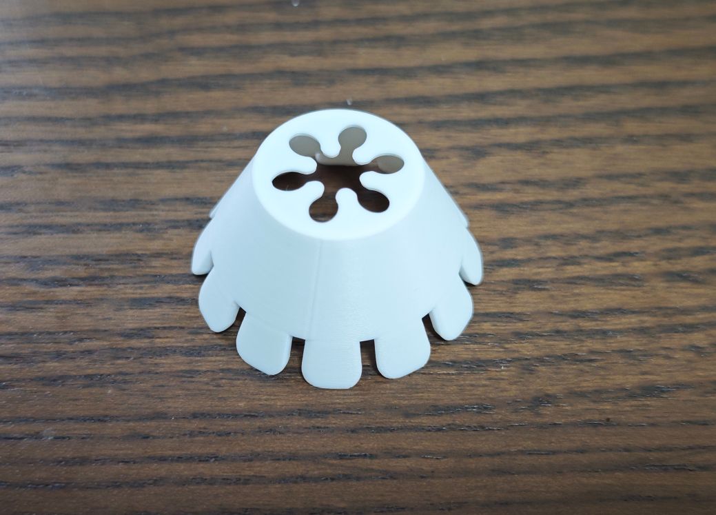 Miniatura 1 do modelo 3D 鱼缸水草固定器（定植生根6g耗材20分钟快速打印）