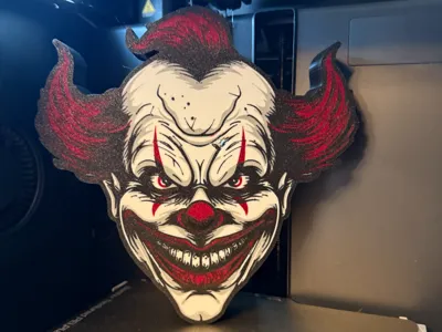 Evil Clown Lightbox