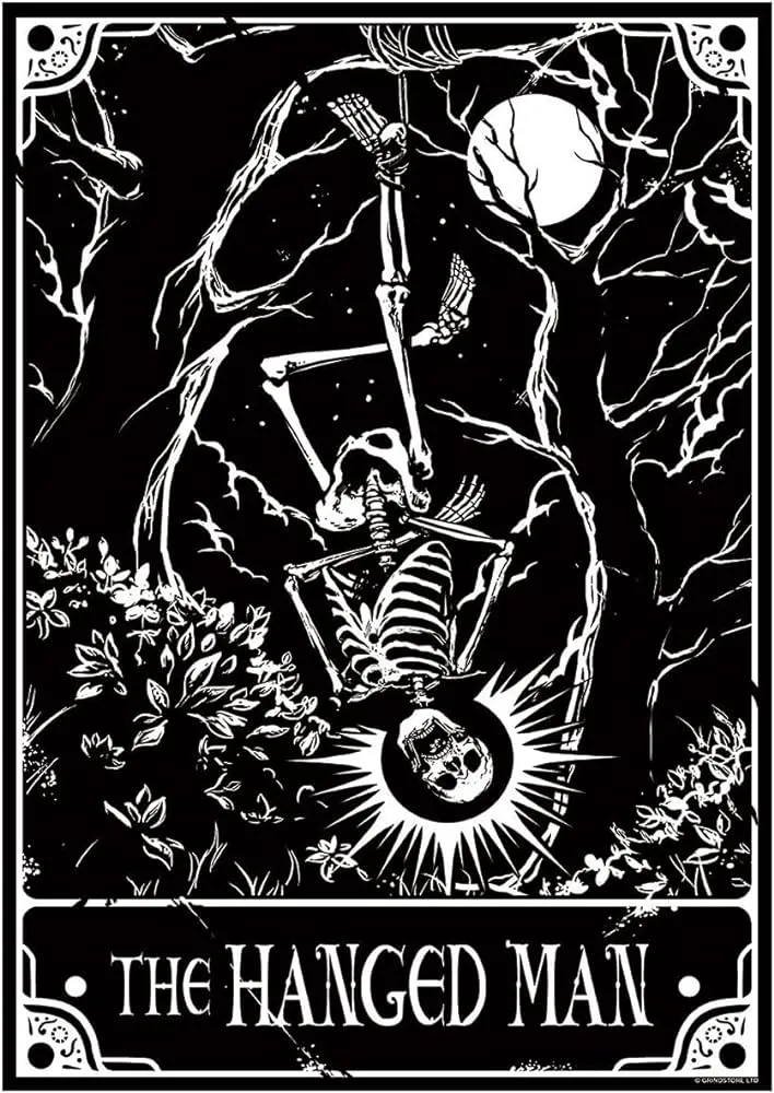 The Hanged Man Tarot Card wall art Hueforge Filament Painting 