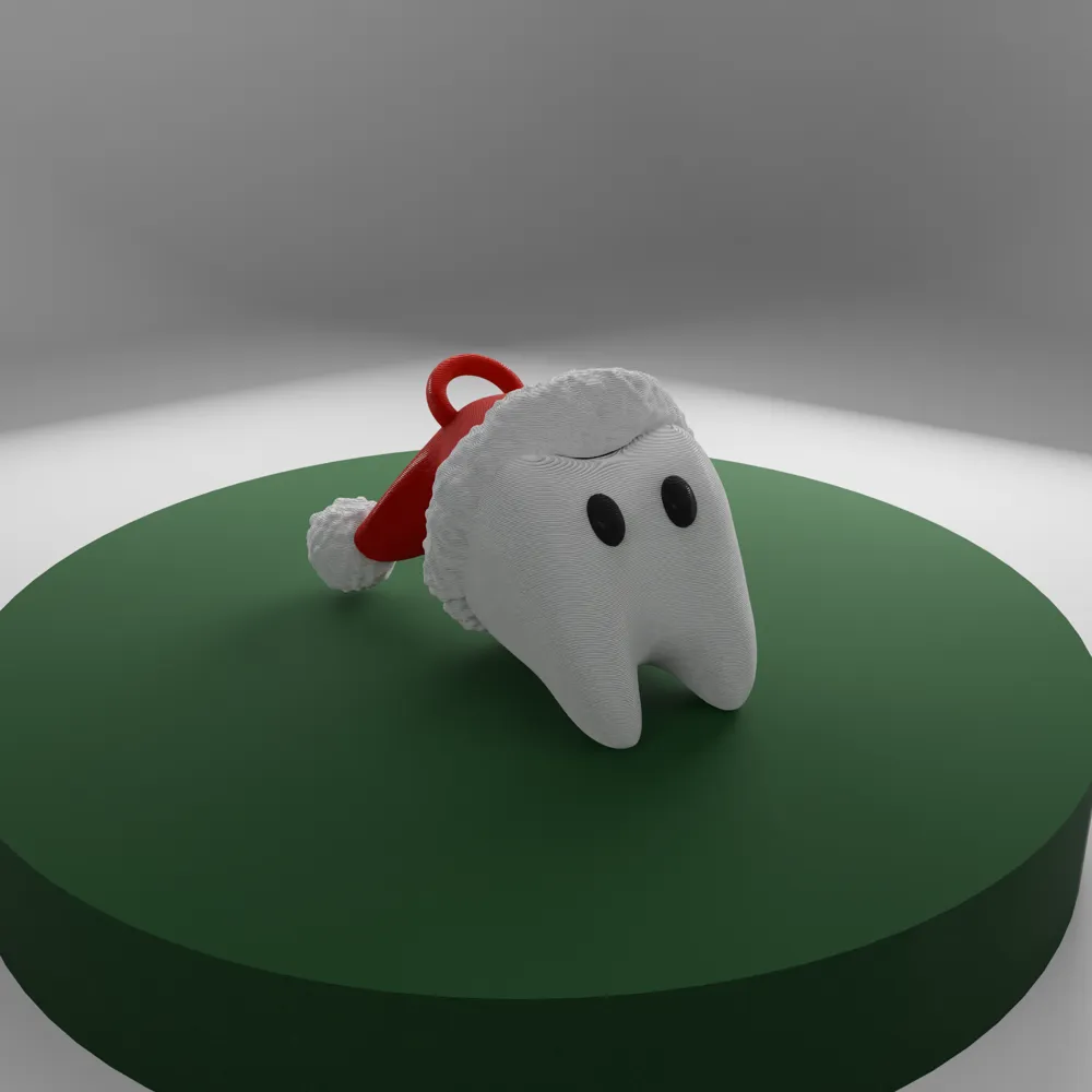 Christmas Tooth - Free 3D Print Model - MakerWorld