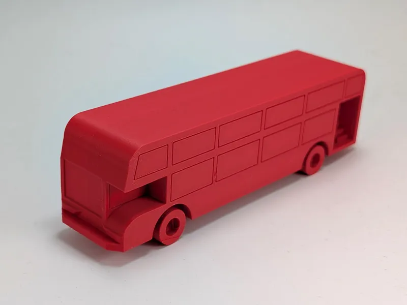 Double-decker Toy Bus