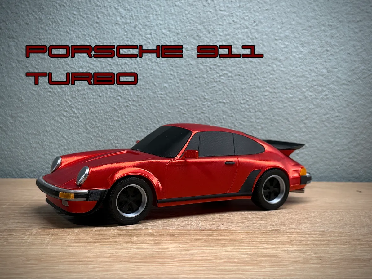 Porsche 911 Turbo (930) - Free 3D Print Model - MakerWorld