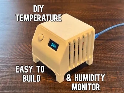 DIY Temperature & Humidity Monitor (Arduino Based)