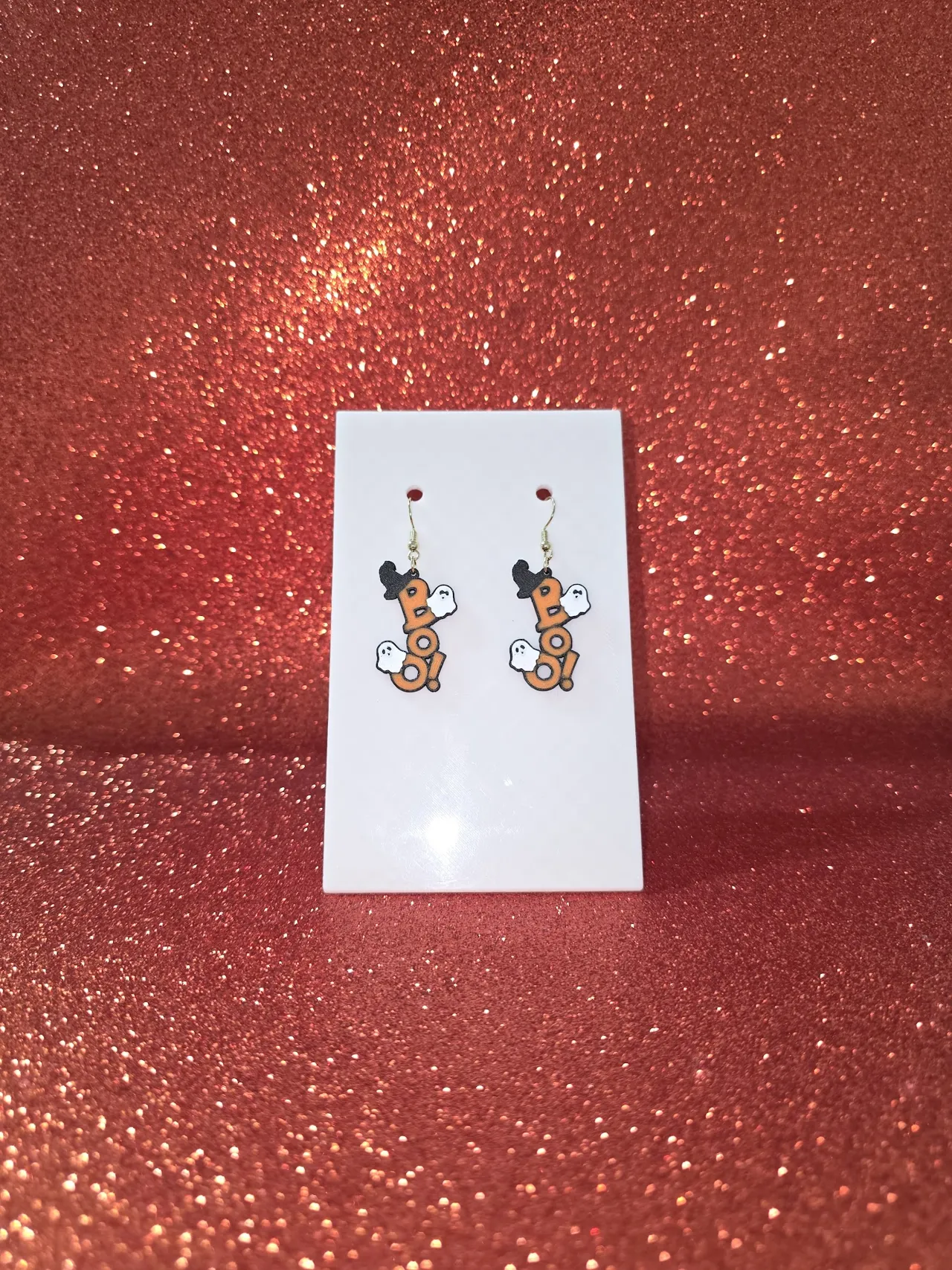 Boo Party earrings view 2