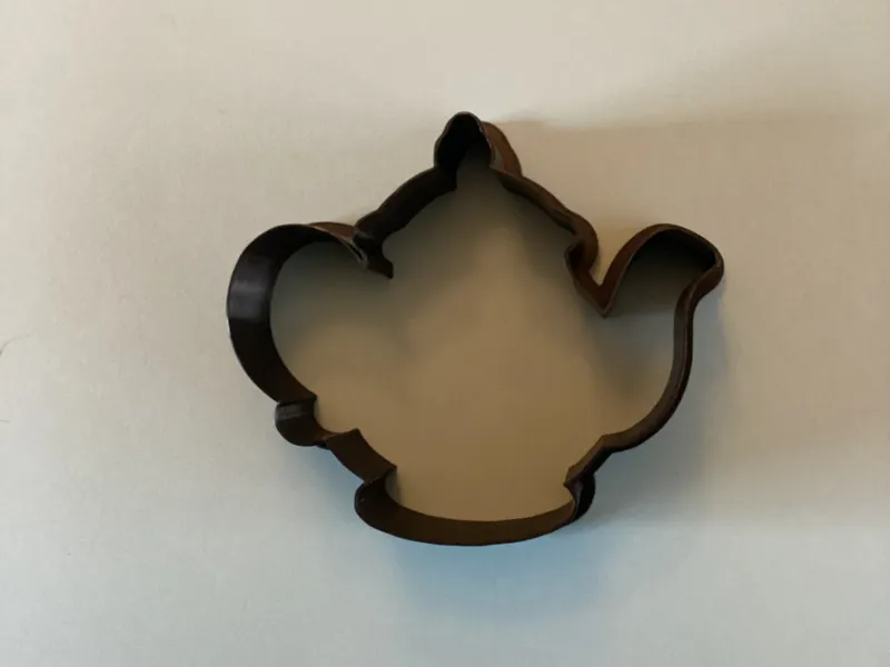 Teapot cookie cutter