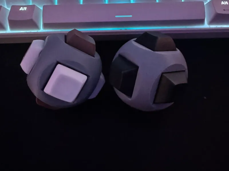 mechanical keyboard fidget ball