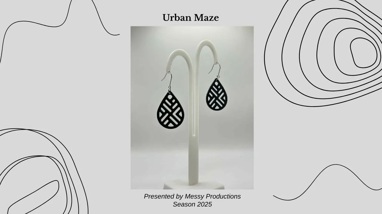 Maze Earrings view 3