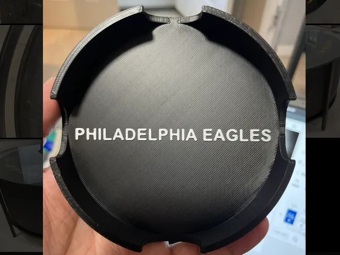 Philadelphia Eagles coaster holder