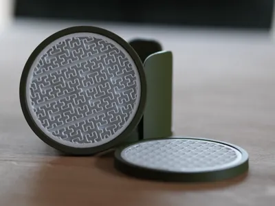 Custom Infill Coasters | Make your own!