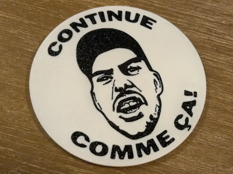 Sous-verre / Coaster Bonne fête Kevin !