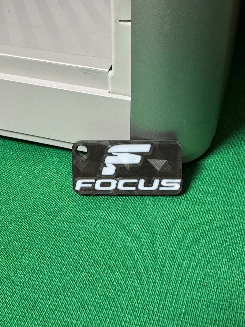 Focus bike keychain