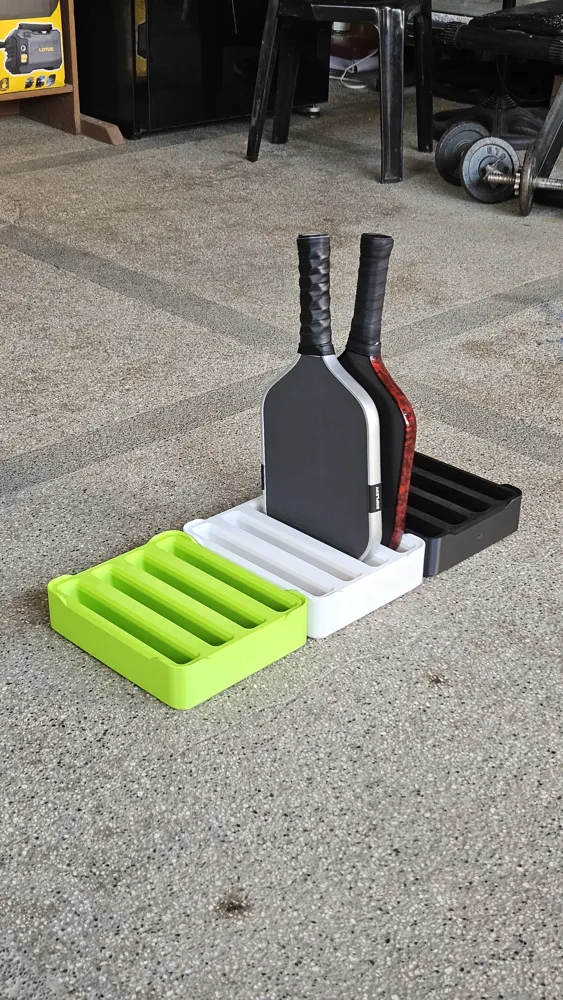 Pickleball Paddle Stacker - Free 3D Print Model - MakerWorld