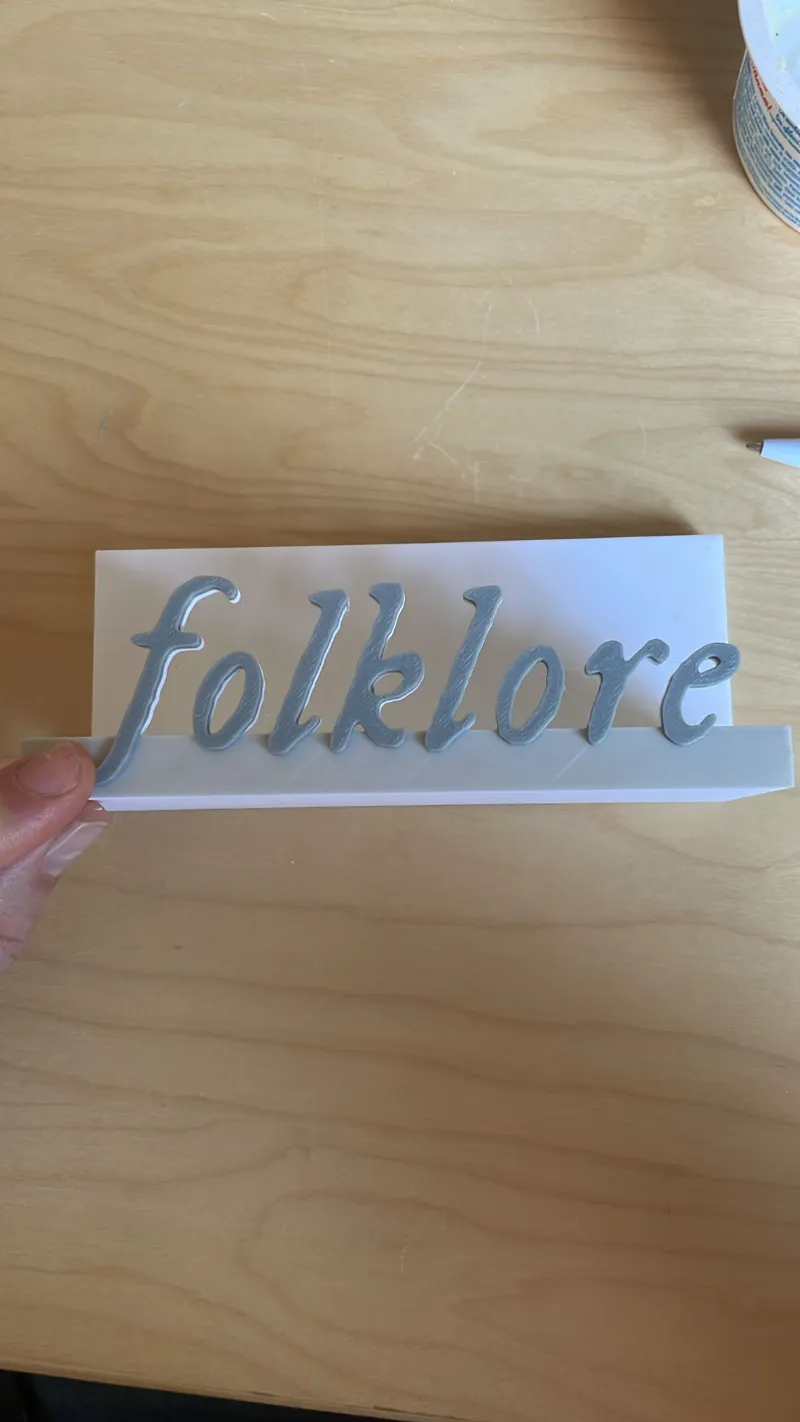 Swiftey CD Stand Folklore