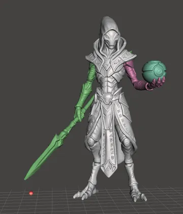 Figura decorativa: DnD Void Aliens / Pack — vista de referencia 5
