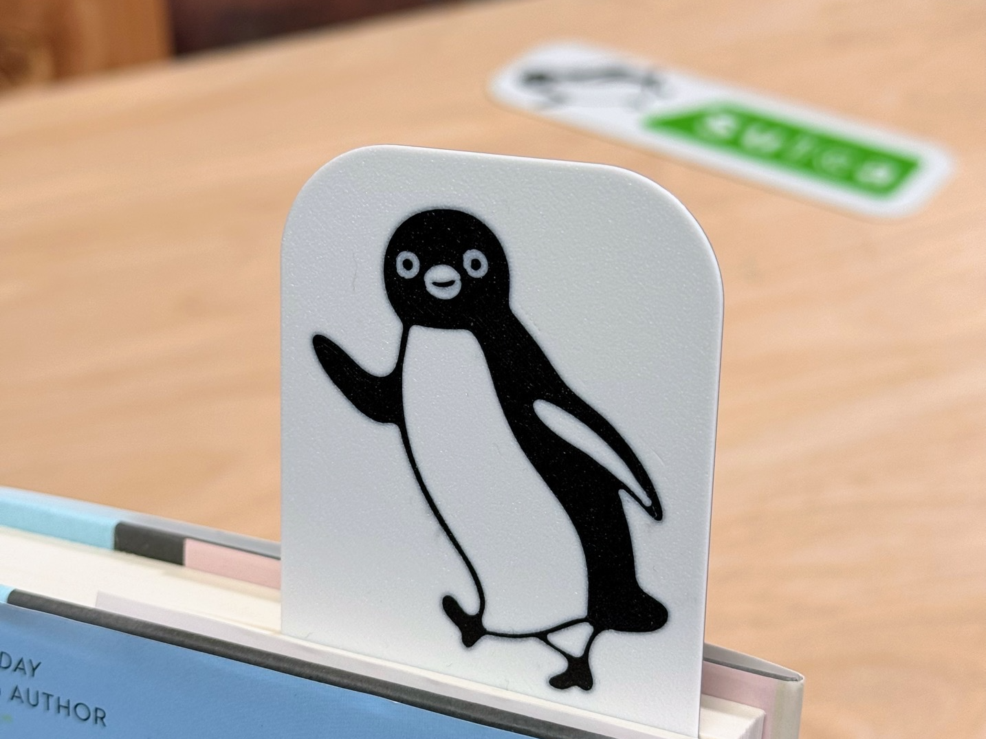 Suica Penguin Bookmark - JR East