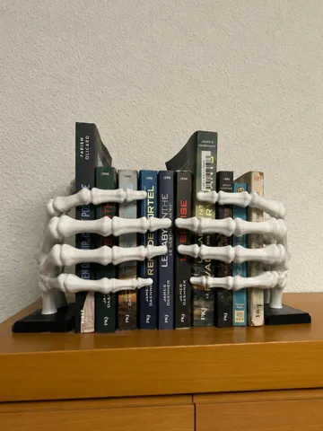 Adorno temático: Skeleton Bookstop — vista de referencia 2