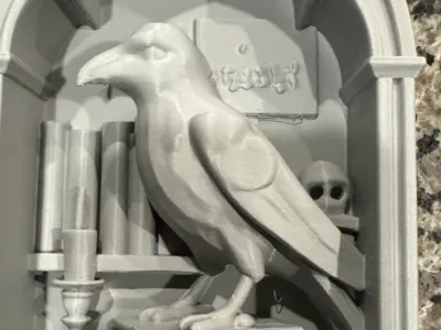 Raven Book nook