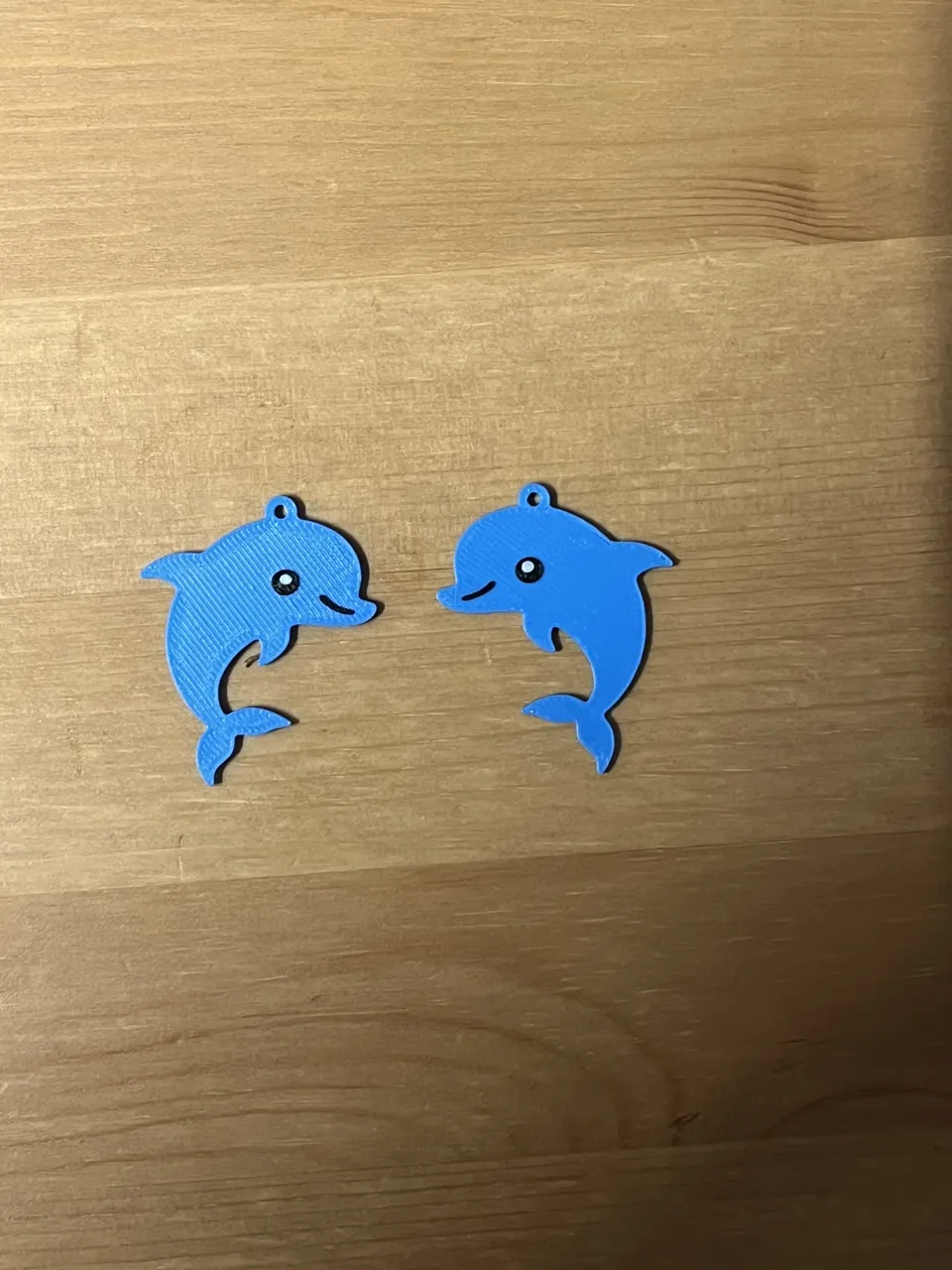 dolphin earrings view 2