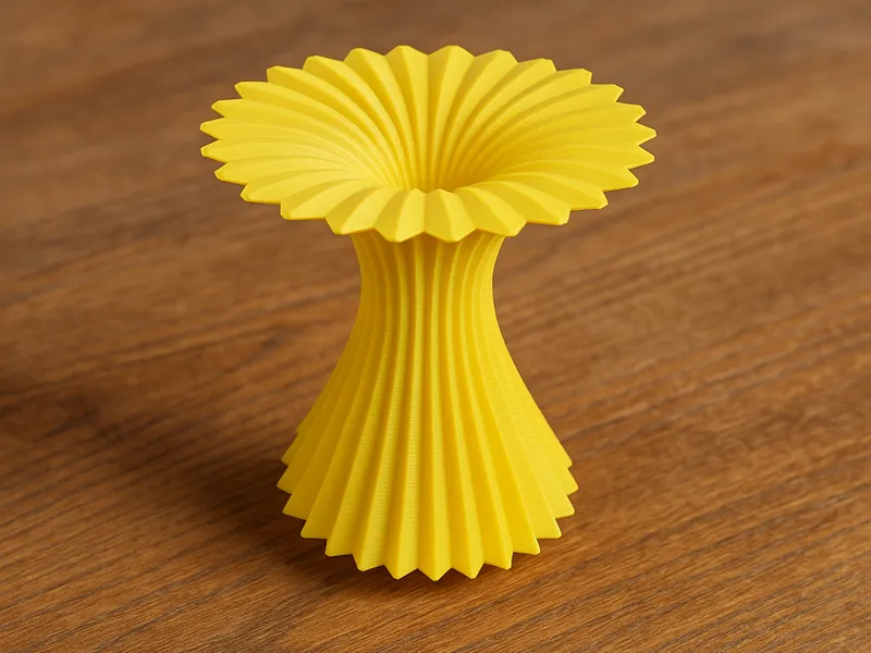 Vase "Blossom Elegance" - sunflower edition