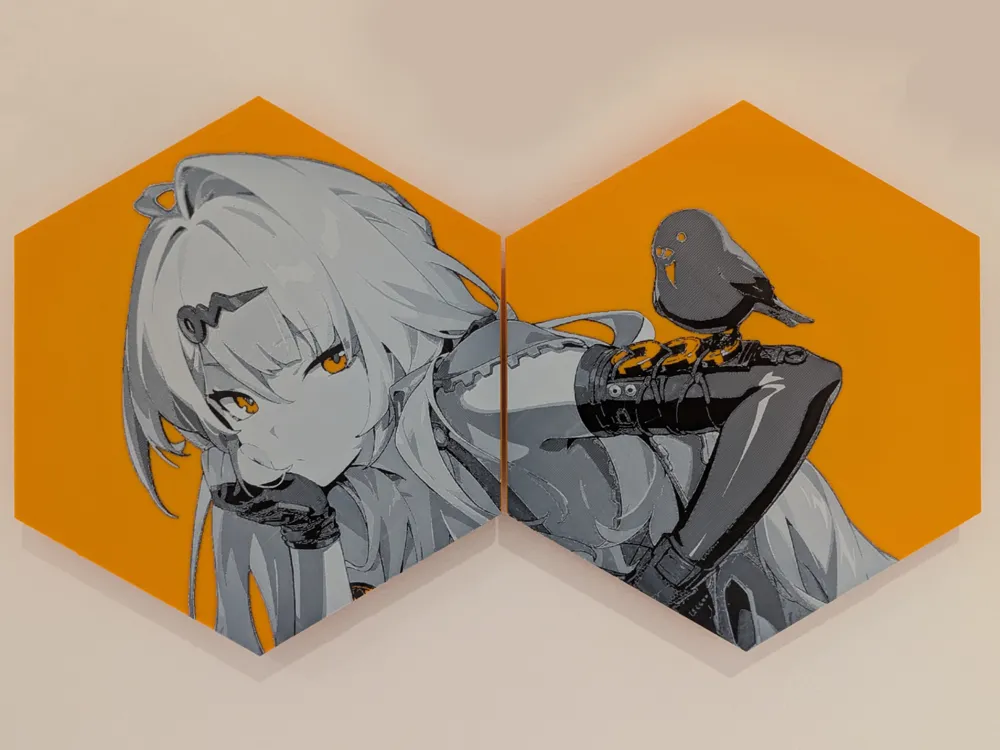 Zenless Zone Zero ZZZ Yi Xuan Mindscape Hueforge - Free 3D Print