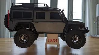 TRX4 compatible stand Front and back (filled text)