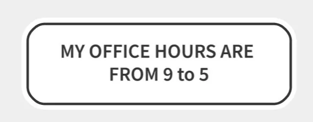 Office Hours