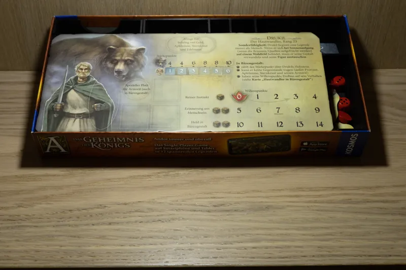 Legends of Andor - Dark Heroes Inlay