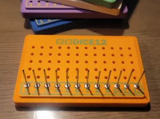 DICE12 board game