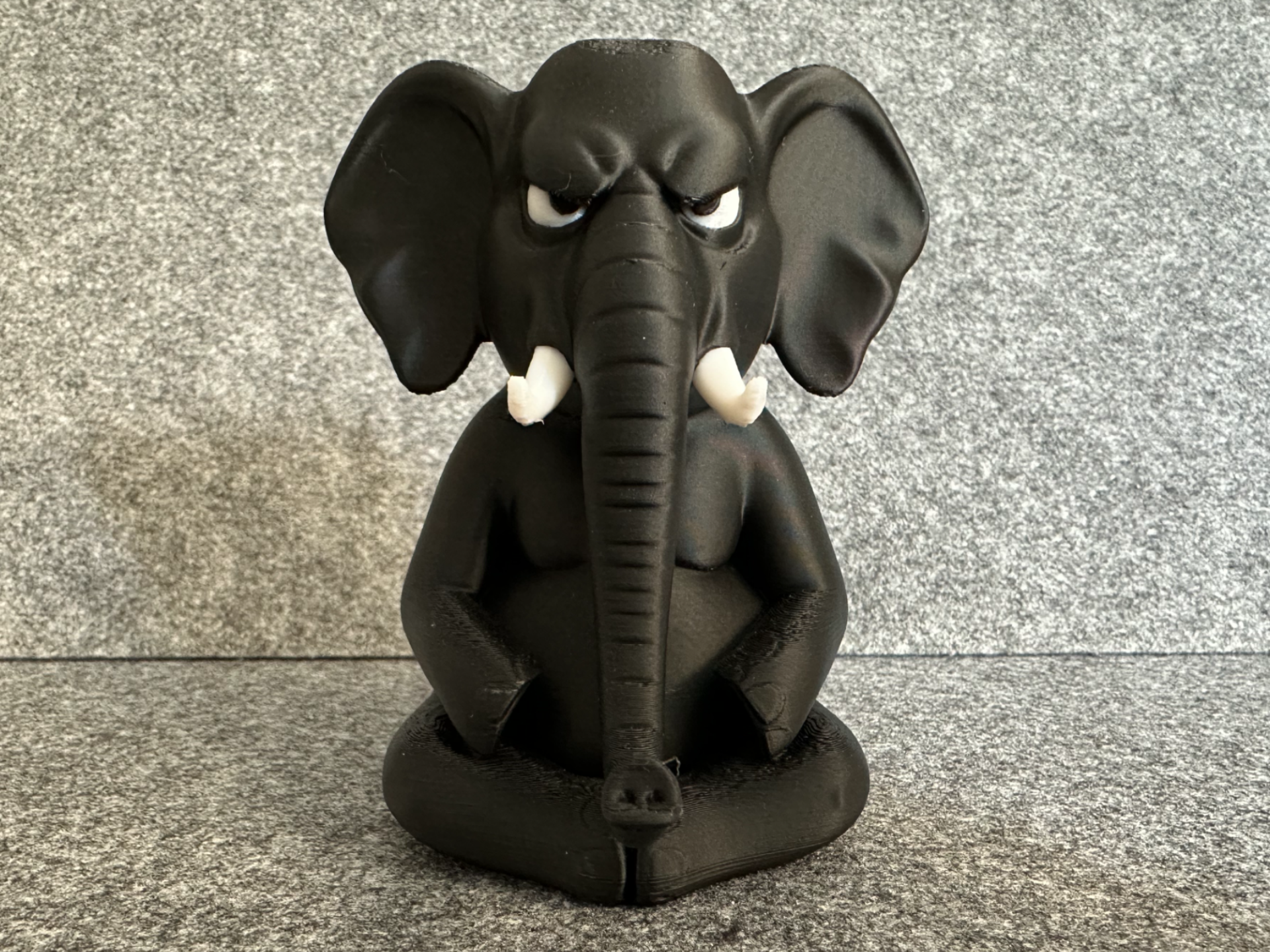 Grumpy Zen Elephant