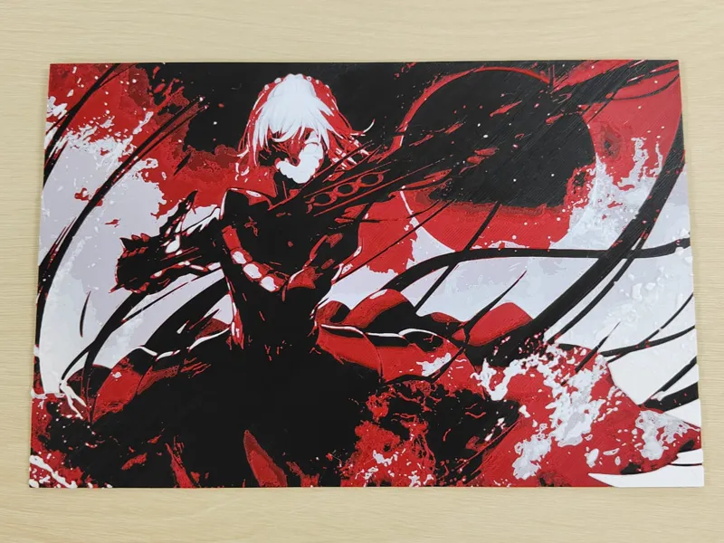 Fate Stay Night-Saber Alter Canvas Hueforge