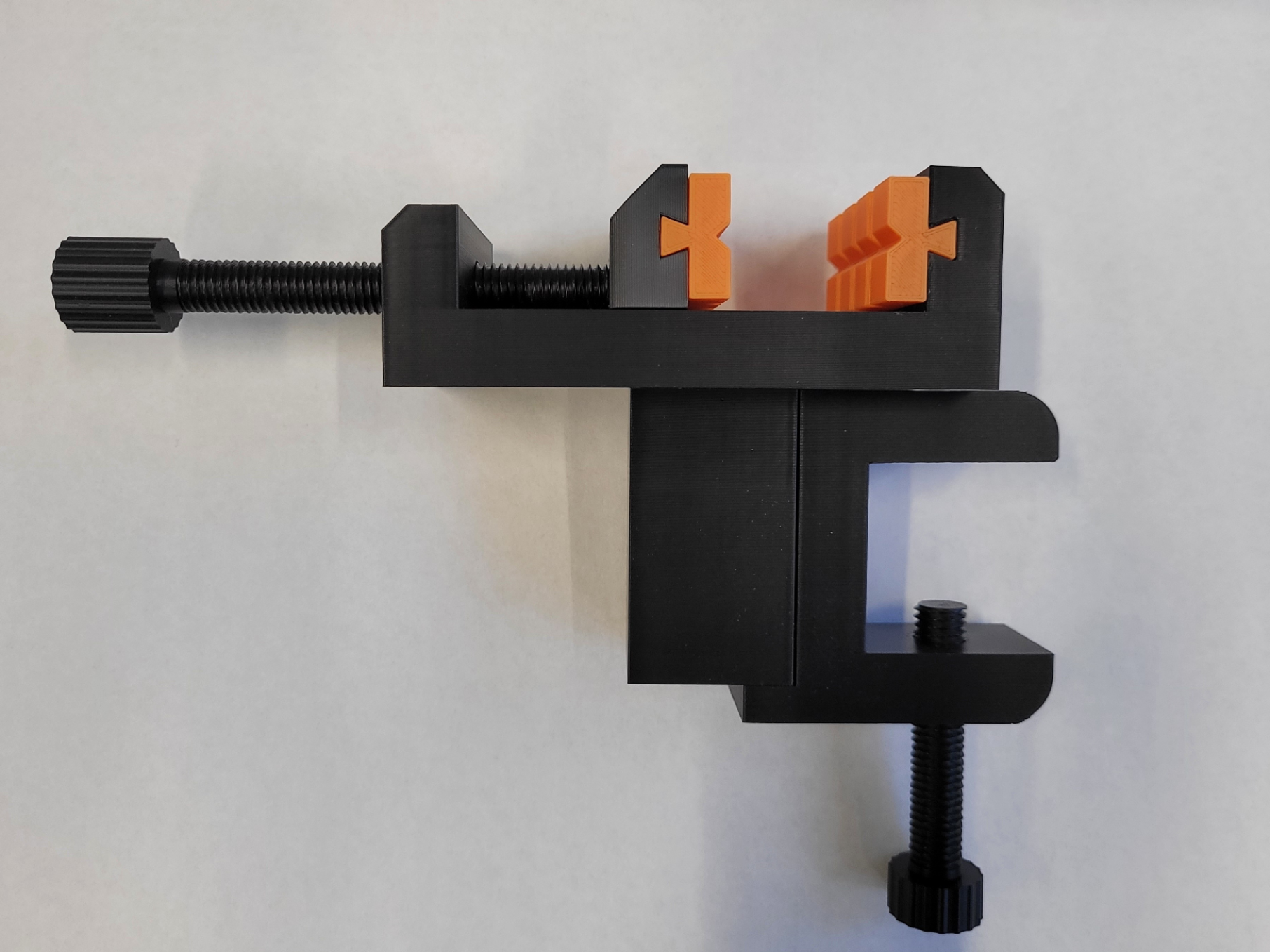 Mini Tisch-Schraubstock mit C-Klemme